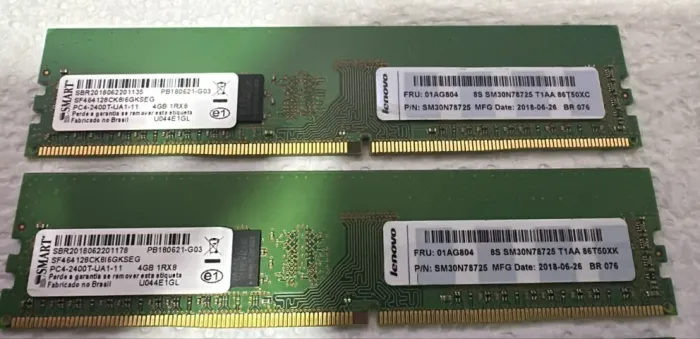 DDR4 2400 8GB (2X4GB)
