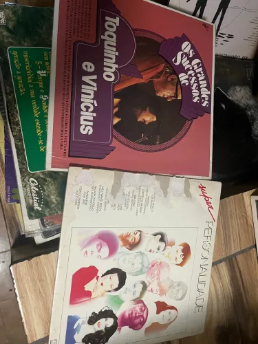 discos de vinil de música brasileira toquinho Vinicius