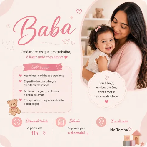 Trabalho como Babá 