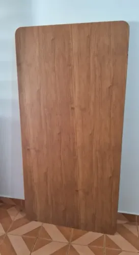 Tampo de mesa amadeirado 180x90