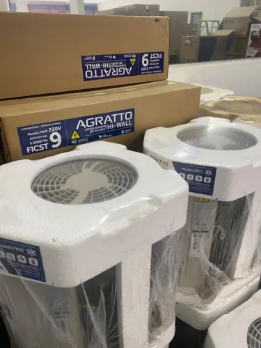 AR CONDICIONADO AGRATTO FICST9F 220V 9000 BTUS INVERTER BARRIL
