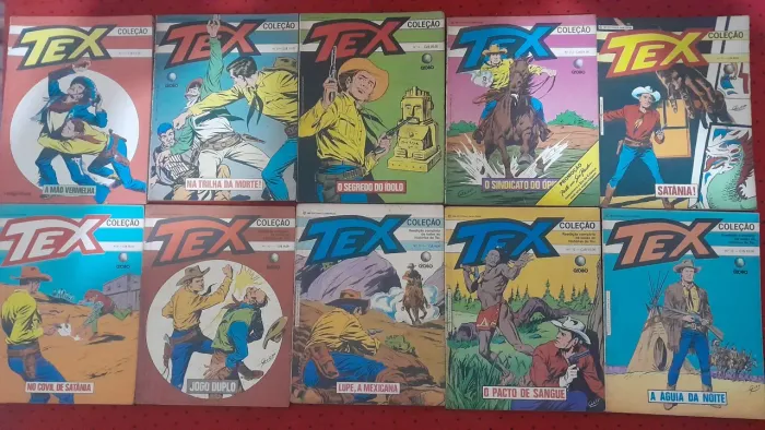 Hq tex coleção lote mais de 50 hqs