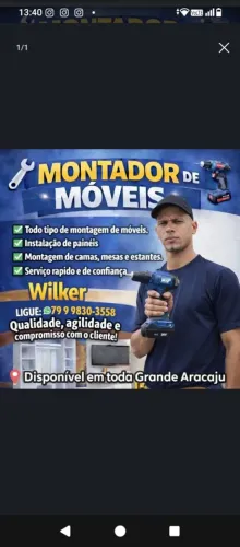 Montador de móveis profissional 