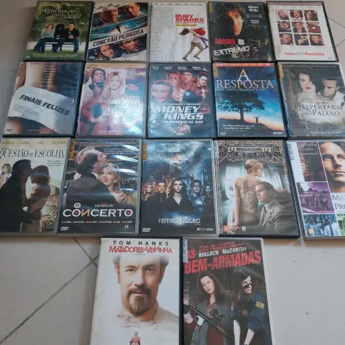 DVD 17 filmes para amantes de mídia física