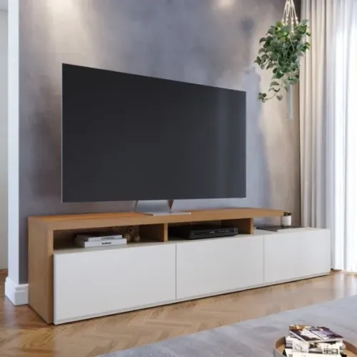 Rack para TV até 70 Polegadas 3 Portas Logan Yescasa