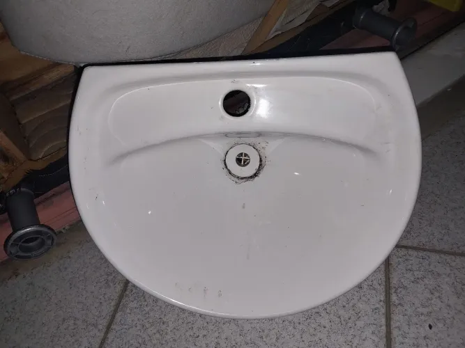 Pia de banheiro completa super barateza 