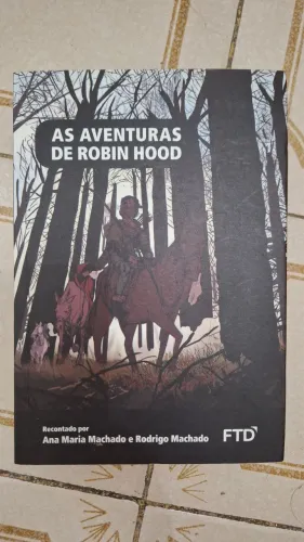 Livro As Aventuras de Robin Hood Editora FTD