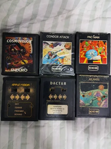 Cartucho Atari 2600.