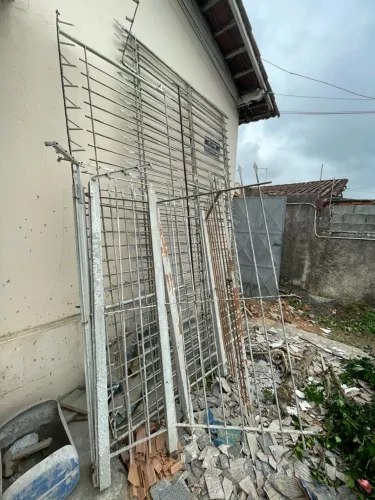 Grade de aço para casa