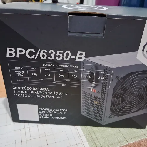 Fonte ATX 600W