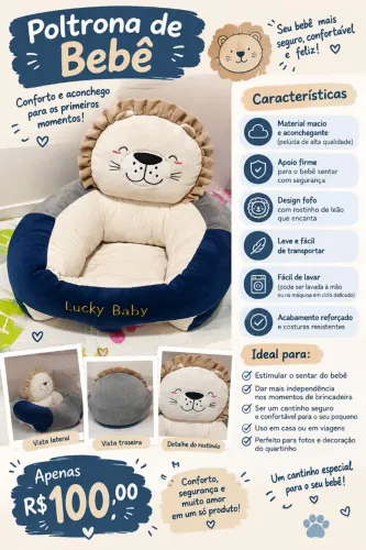 Poltrona para bebê 