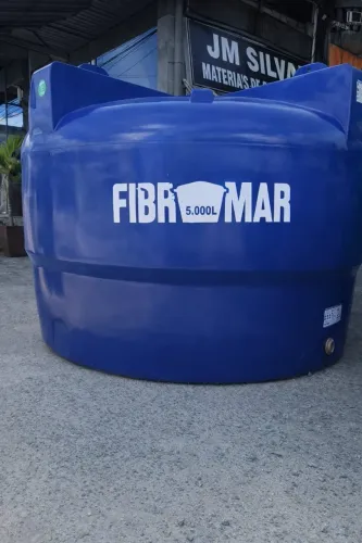 Caixa D'Água Tanque Cisterna 5.000L Fibromar NOVA