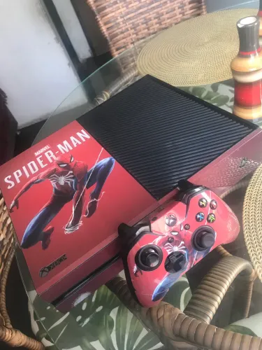 XBOX ONE FAT (Personalizado Homem aranha)