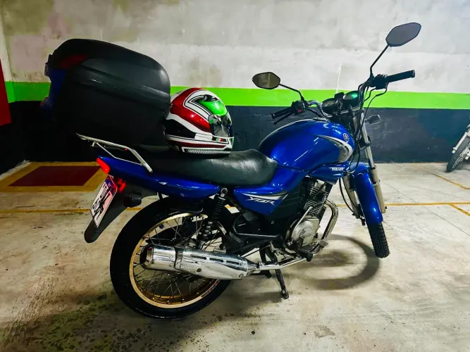 YBR 125 2005 Azul Zerada - Raridade, Muito Conservada!