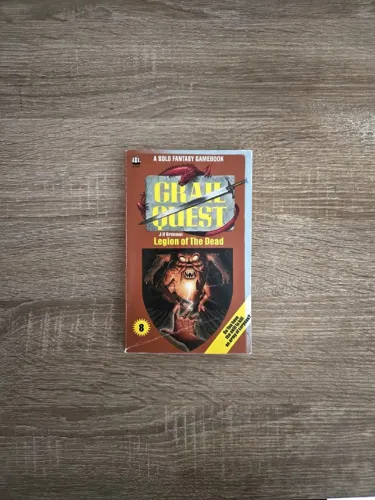Legion of the Dead - Grail Quest - J. H. Brennan - Livro jogo RPG