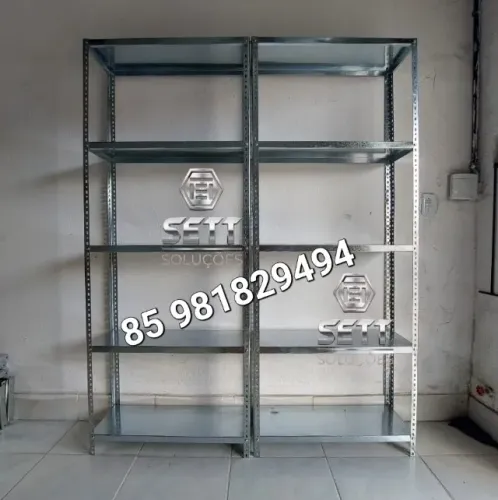 ESTANTES GALVANIZADAS ENTREGA MONTADA 185,00