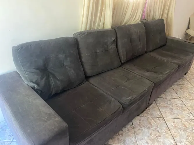 Sofá de 6 lugares Em L