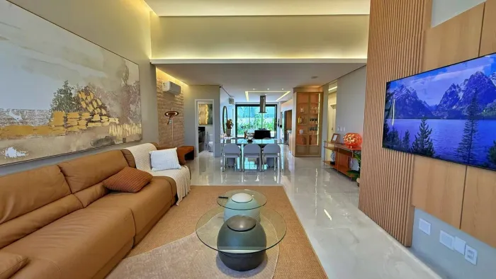 Casa 4 Suítes, 213 m² semi mobiliada à Venda no Condomínio Alphaville Palmas