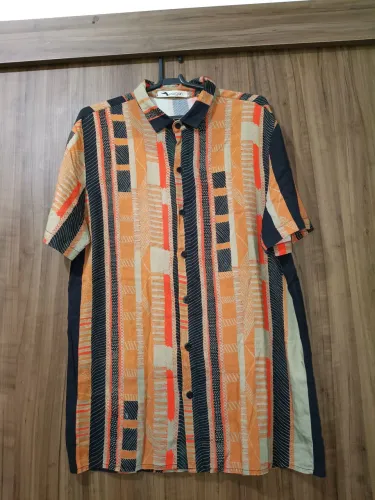 CAMISA MASCULINA VISCOSE MASCULINA 