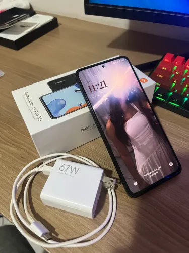 Xiaomi Redmi Note 11 Pro 5G 128GB - Com caixa + Carregador turbo 67W