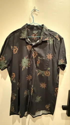 CAMISA NATURAL ART | FLORIDA COM BOTÕES | G | ORIGINAL
