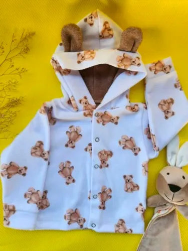 Casaco soft Ropek, estamos ursinhos, tamanho M