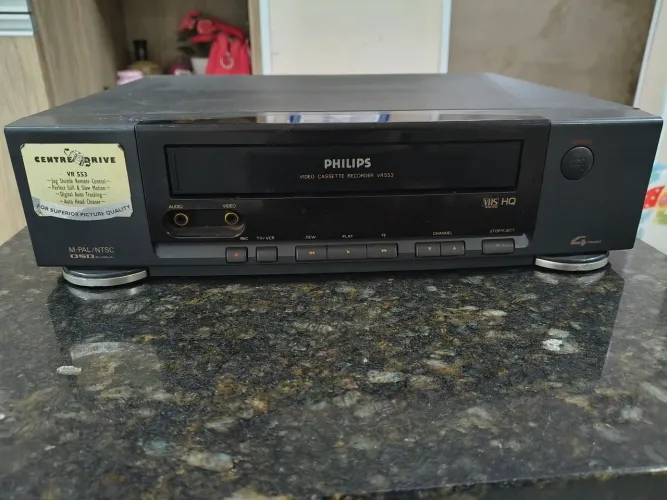  Video cassete Fhilips VR553 *revisão* 