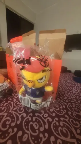Canarinho Ifood 1994 Pelúcia