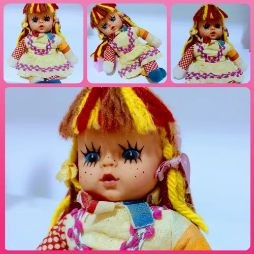 Boneca antiga Emília (Emilinha) da Estrela anos 80 