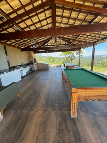 Sítio em bh com piscina sauna e vista incrível