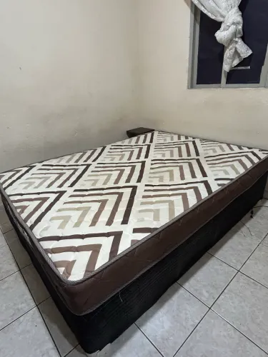 Colchão e base Box