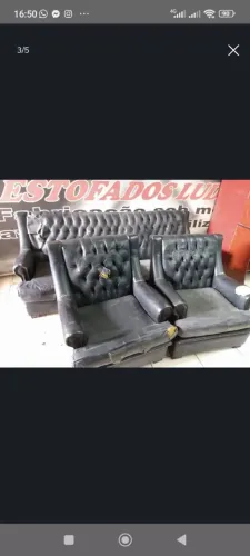 Sofa Luiz XV anos 70