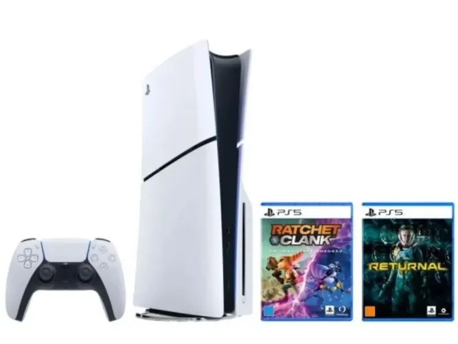 PLAYSTATION 5 2024 ? MÍDIA FÍSICA + 2 JOGOS 