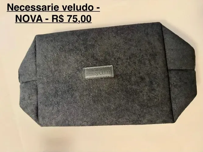 Necessarie Veludo Sephora preta - NOVO