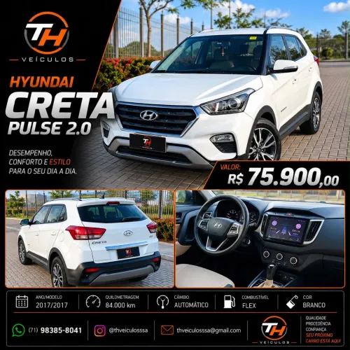 Hyundai Creta Pulse 2.0 16V Flex Aut. 2017