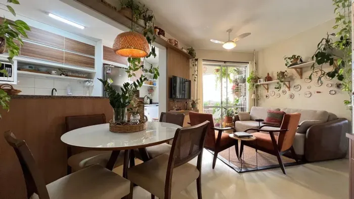 BRISAS DO LAGO - R$ 560.000 - Apartamento à venda, 3 Quartos (1 Suíte), 72m², 1 Vaga, Gleb