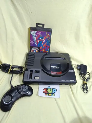 Videogame antigo sega mega drive 1.