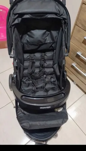 Kit carrinho de bebê+ bebe conforto