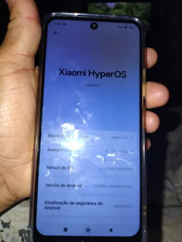 Vendo redmi 12 em perfeito estado 