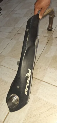 Cano esportivo arashi fazer 250 cabe até 2015