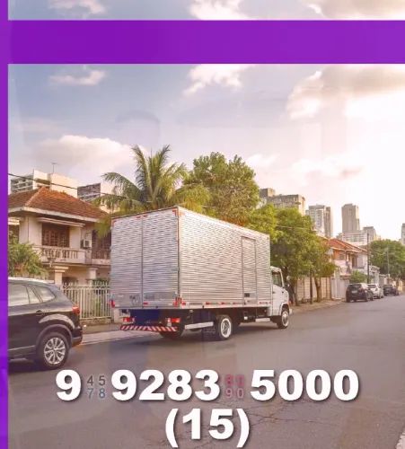 Mudança com Baú ? carga protegida