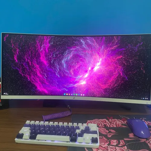 Monitor Gamer SuperFrame Elegance 30 Pol, Curvo 200HZ
