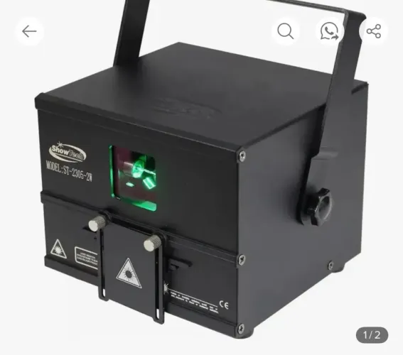 Laser light LL-AN2W RGB LASER SHOW
