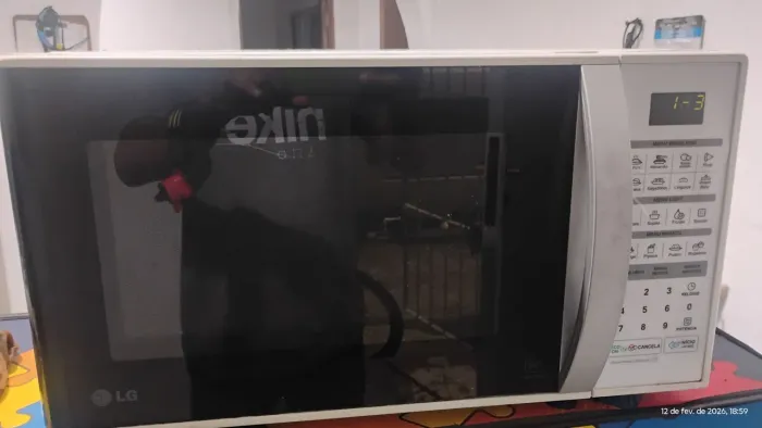 Micro-ondas Usado LG 30 litros funcionando perfeitamente 