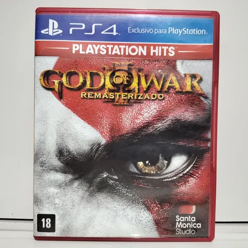Jogo God of War 3 Remasterizado PS4 Mídia Física Seminovo Playstation 4 Original