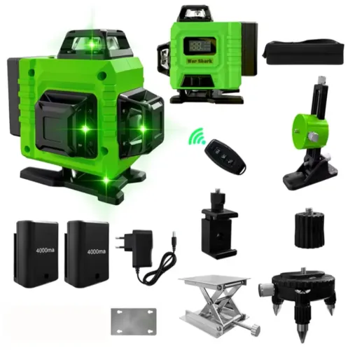Nivel a laser 16 linhas completo 