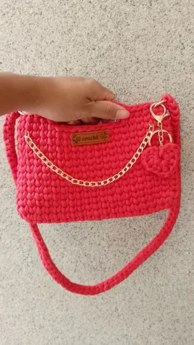Bolsa em crochê