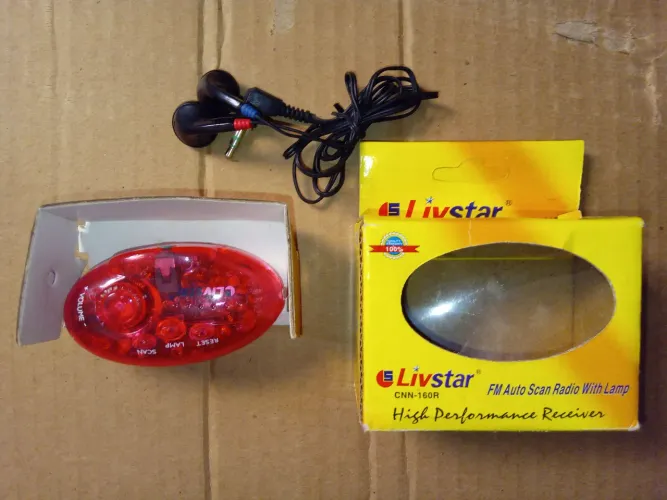 Mini Rádio anos 90 estoque antigo...