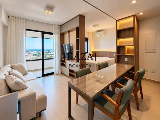 Apartamento com 1 quarto, 47 m² á venda ou aluguel - Condomínio Edifício Mandarim Campolim