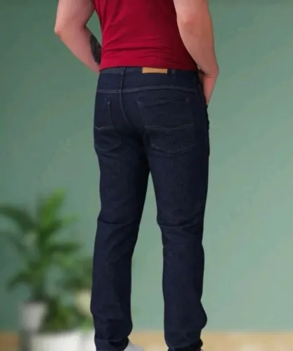  Calça Jeans maculina Tam 46 sem laicra.